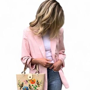 Chadwicks Blush Pink Blazer